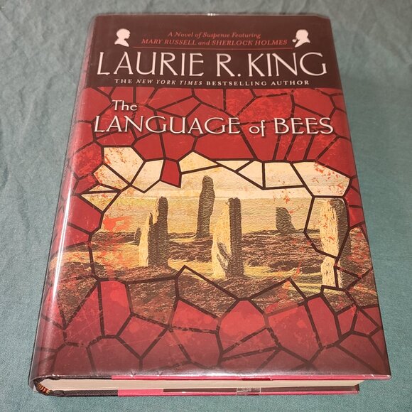 Sherlock Holmes Mary Russel Language of Bees Laurie R King Mystery book Academia - Picture 1 of 10